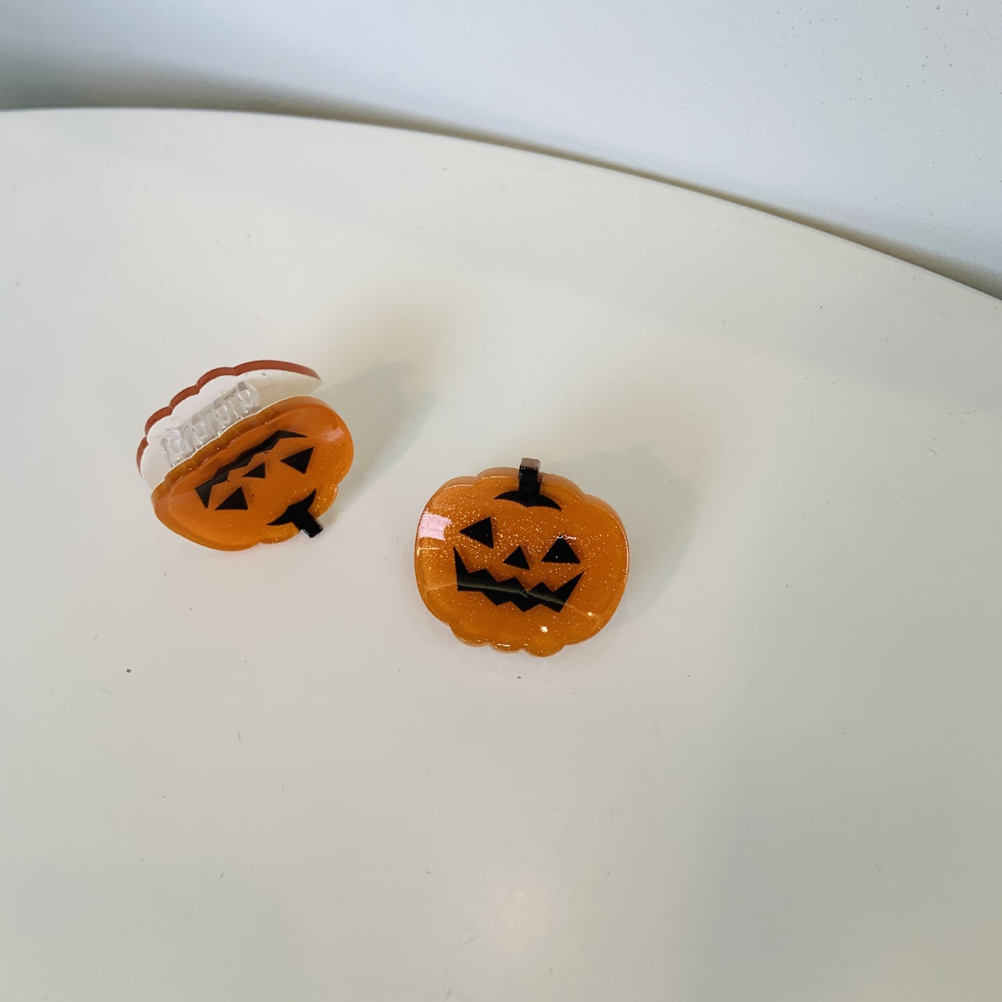 Plastic Pumpkin Magic Hat Hair Clip (Minimo de Compra 2) MIC-AZX022