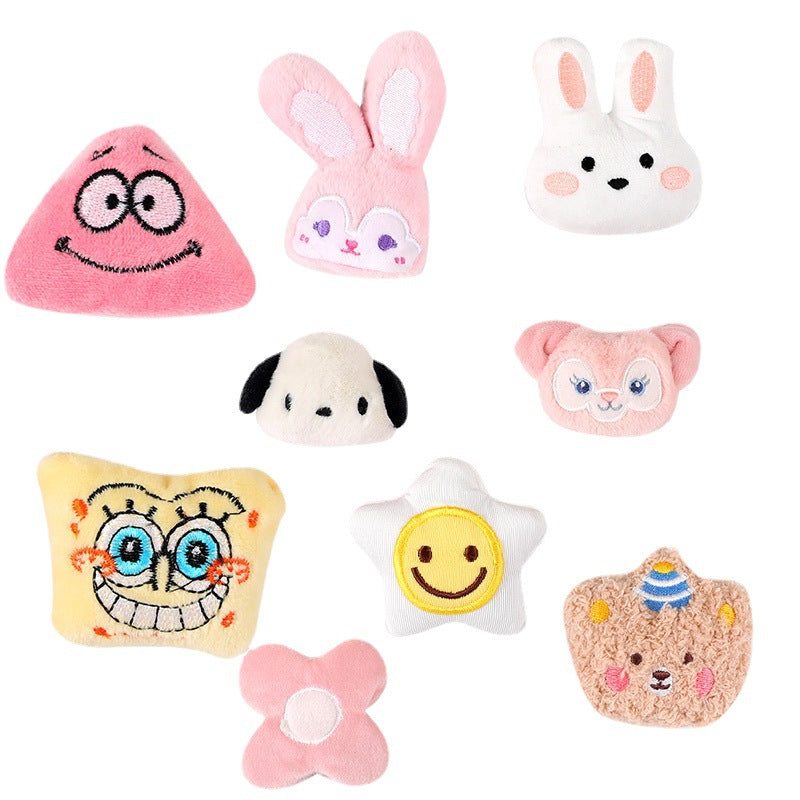 Plush cartoon cute brooch MIC-ZhanY006