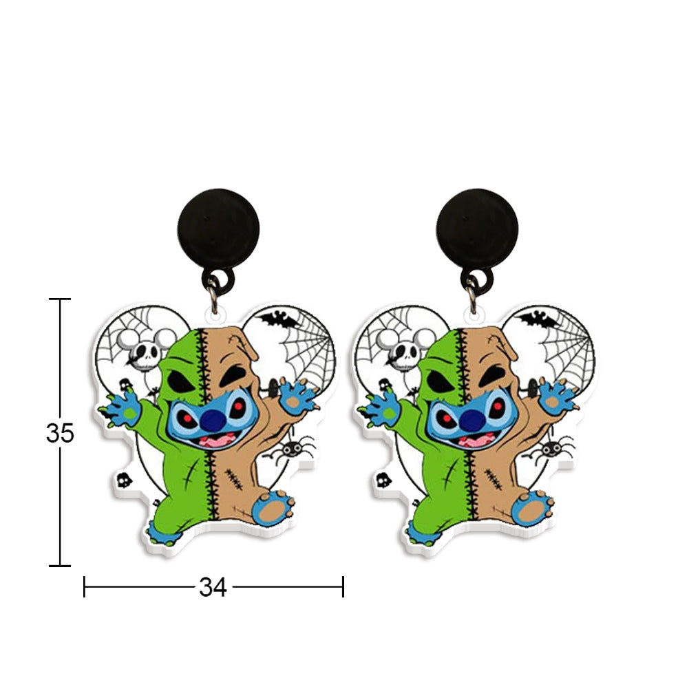 Alloy cartoon cute earrings (Minimo de Compra 2) MYA-ZhaoH001