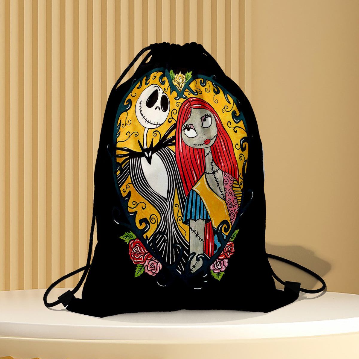 Polyester Halloween drawstring backpack (Minimo de Compra 2) MIC-QB006