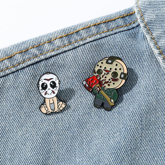 Metal Killer Jason brooch (Minimo de Compra 2) MIC-ShengY05