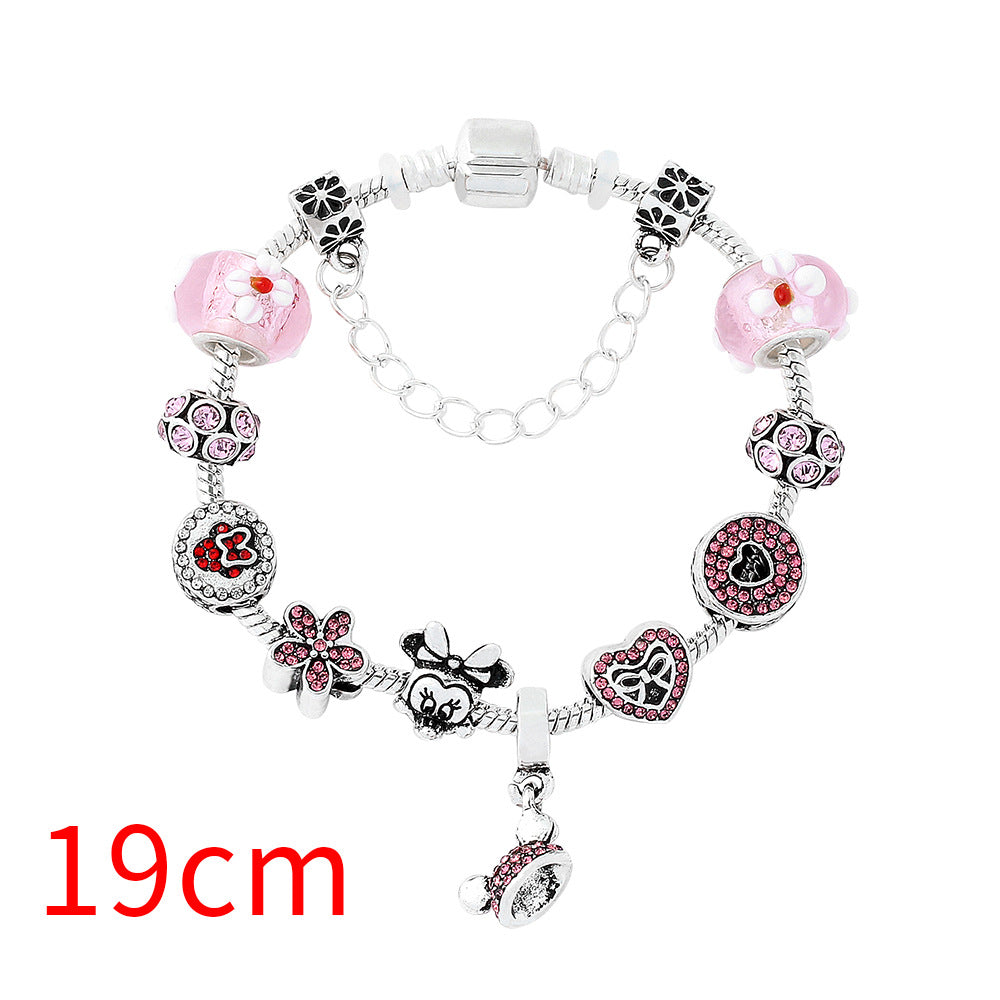 Alloy cartoon bracelet (Minimo de Compra 5) MIC-ZhuoX025