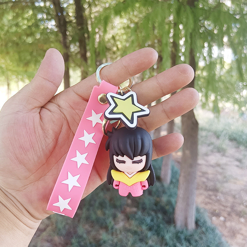 PVC lovely Saint keychain （Minimo de compra 3） MYA-YiC006