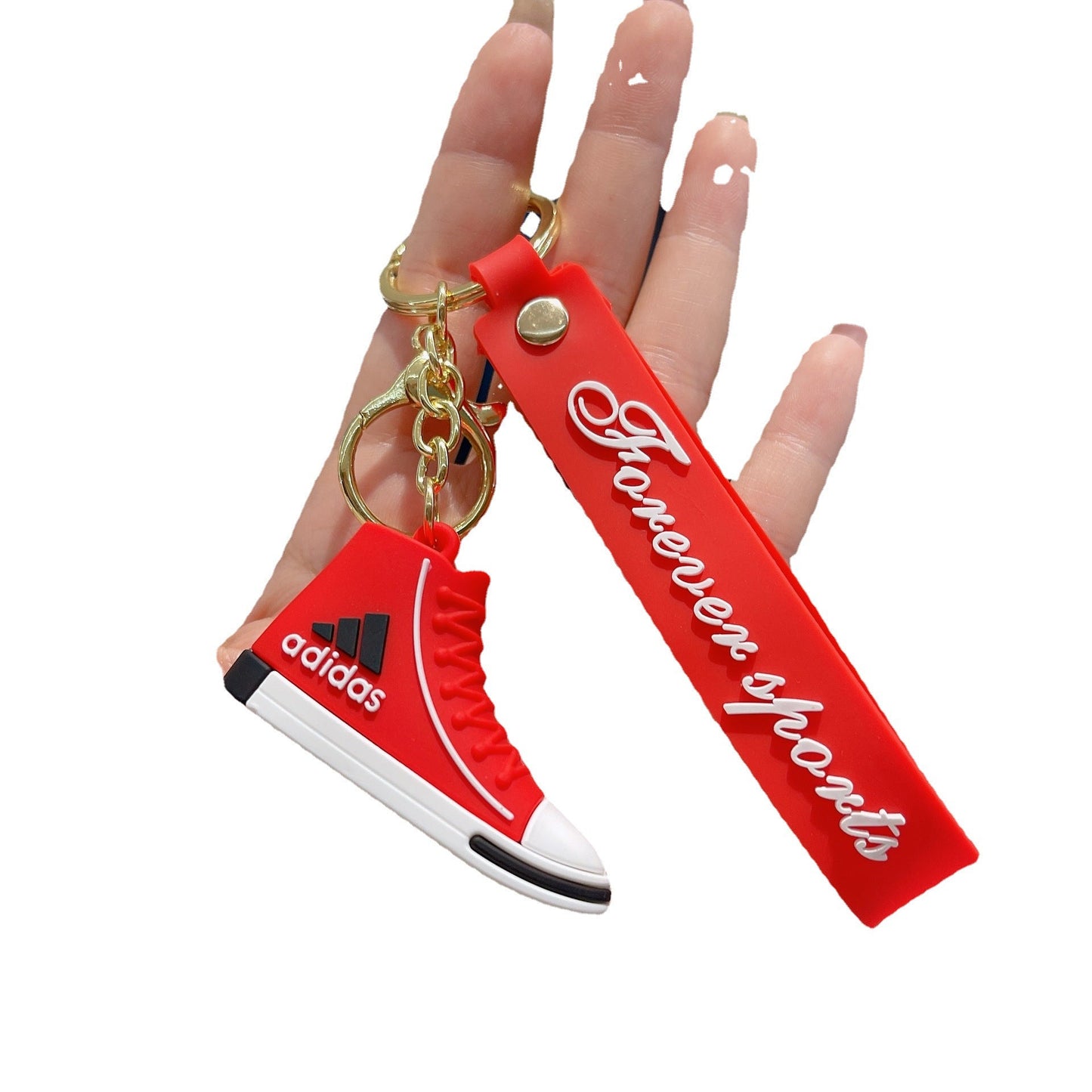 Keychains PVC 3D Sneakers High Top Sports Minimo de compra 2 AnG026