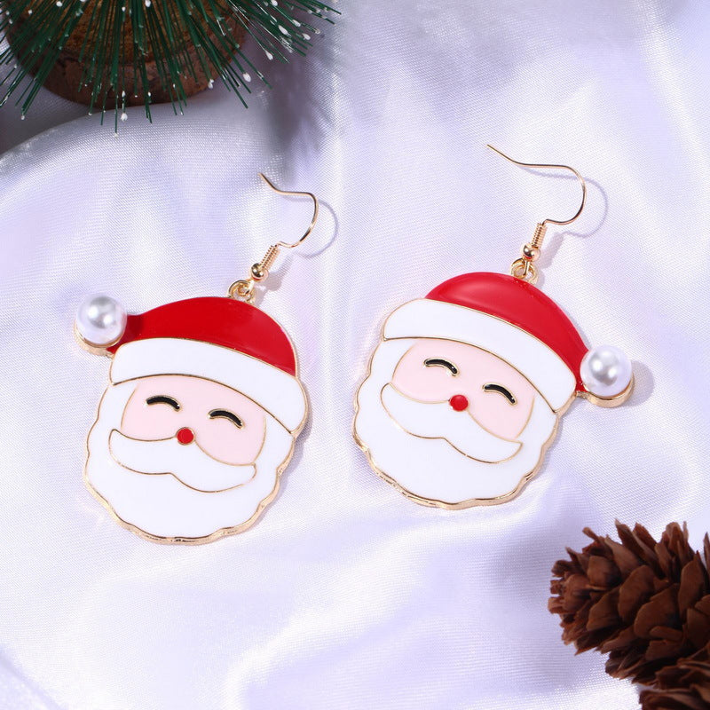 Alloy Cute Ghost Halloween Earrings MIC-ChuY005