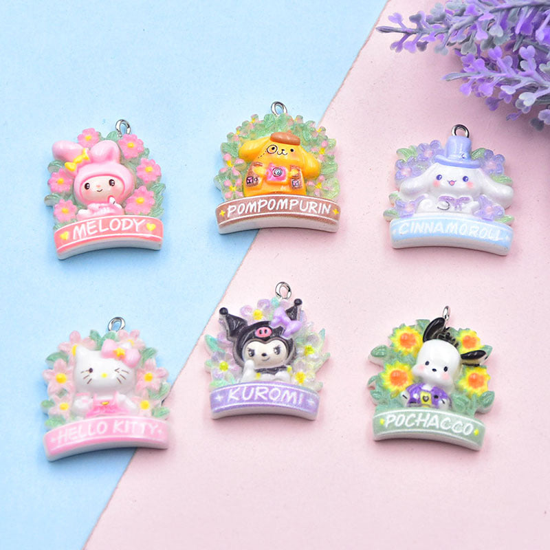 Resin cartoon small animal jewelry accessories MYA-ZhiB001