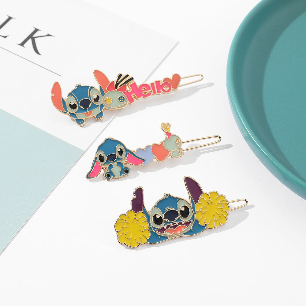 Alloy cute cartoon hair clip (Minimo de compra 2) MIC-YunX017