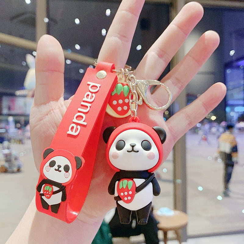 keychain Cute silicone doll pendant doll keychainMIC-JuJi001