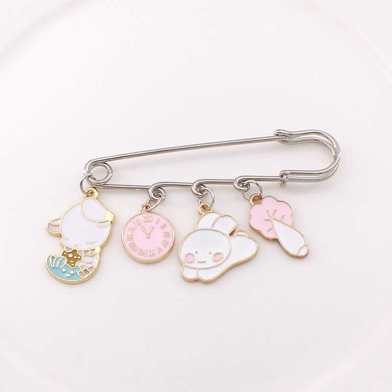 Alloy cartoon animal brooch (Minimo de compra 2) MIC-LiY011