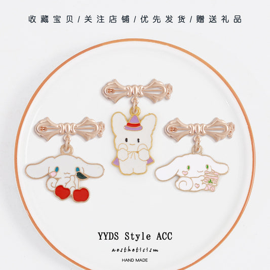 Alloy cartoon animal brooch (Minimo de compra 2) MIC-ShangX002