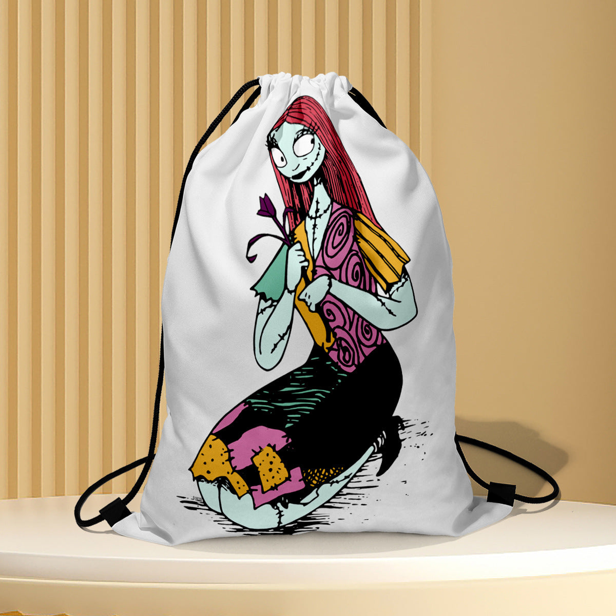 Polyester Halloween drawstring backpack (Minimo de Compra 2) MIC-QB006