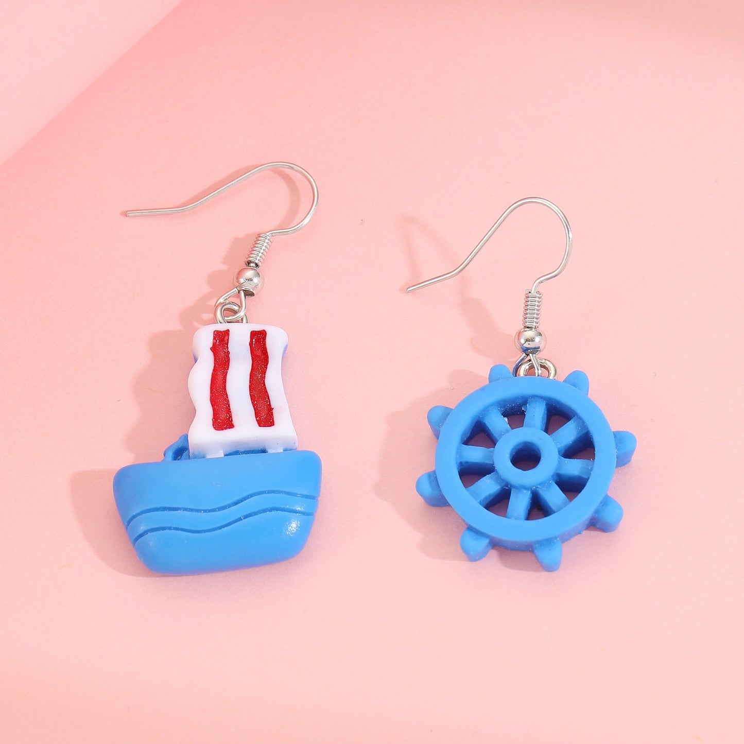 Alloy Cute Conch Swimming Ring Earrings MIC-YiY009