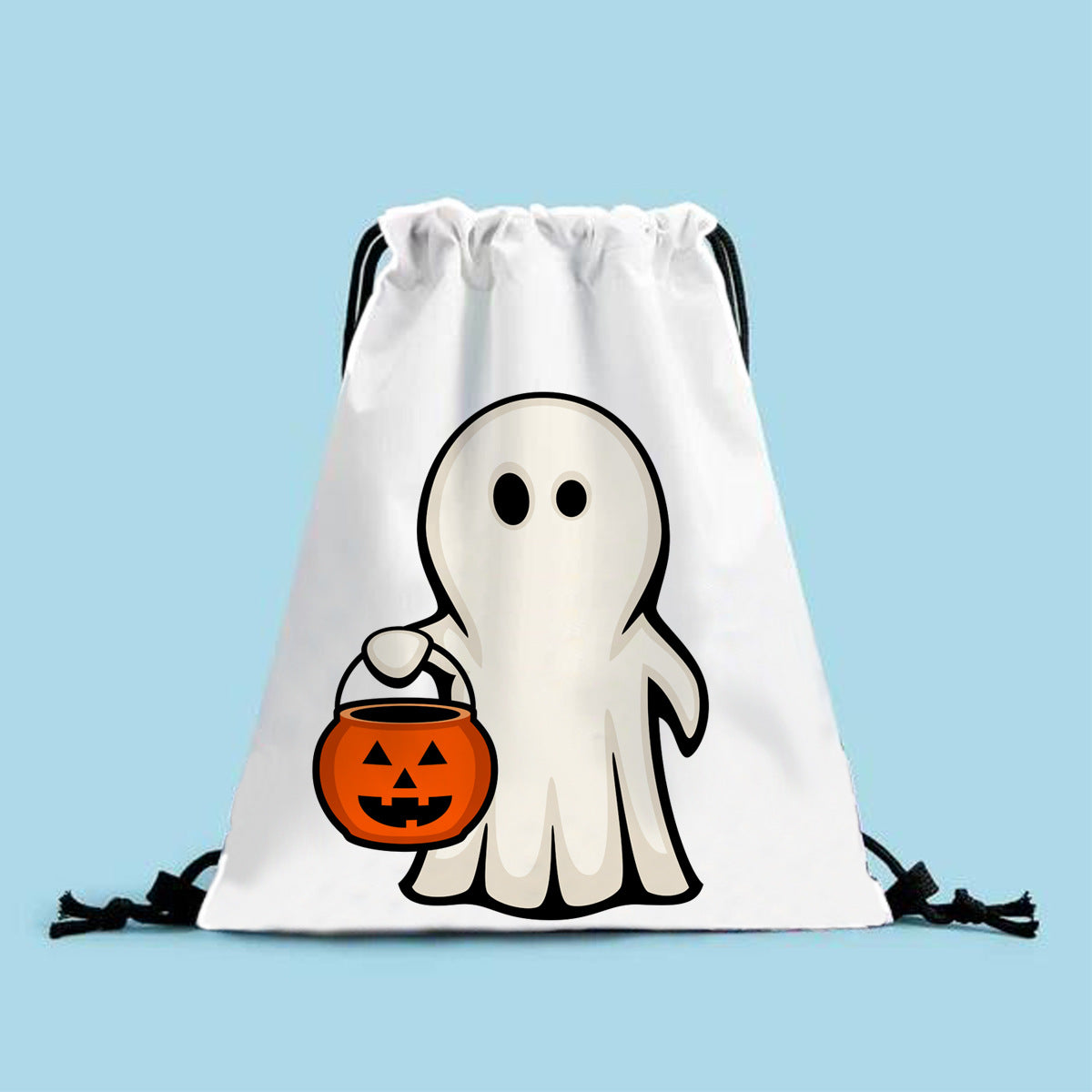 Polyester Halloween drawstring backpack (Minimo de Compra 2) MYA-QB008