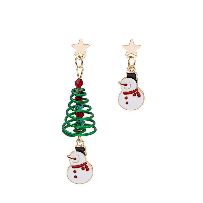 Acrylic Christmas series earrings (Minimo de Compra 2) MYA-MDD094