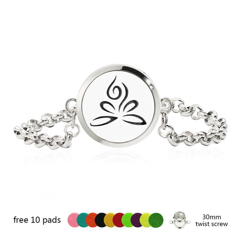 Bracelet Stainless steel aromatherapy cartoon bracelet AOXI002