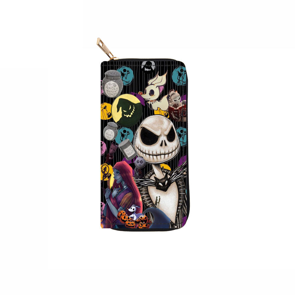 PU long cartoon zipper wallet (Minimo de compra 3) MIC-Dengx025