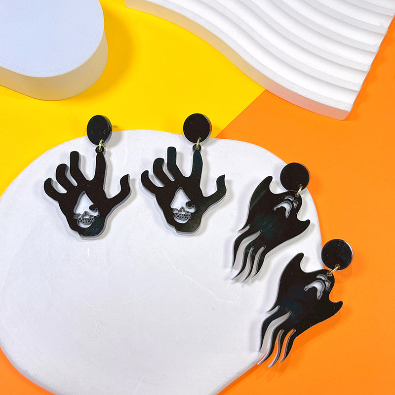 Acrylic New Halloween Collection Earrings PinH014