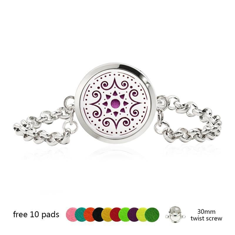 Bracelet Stainless steel aromatherapy cartoon bracelet AOXI002