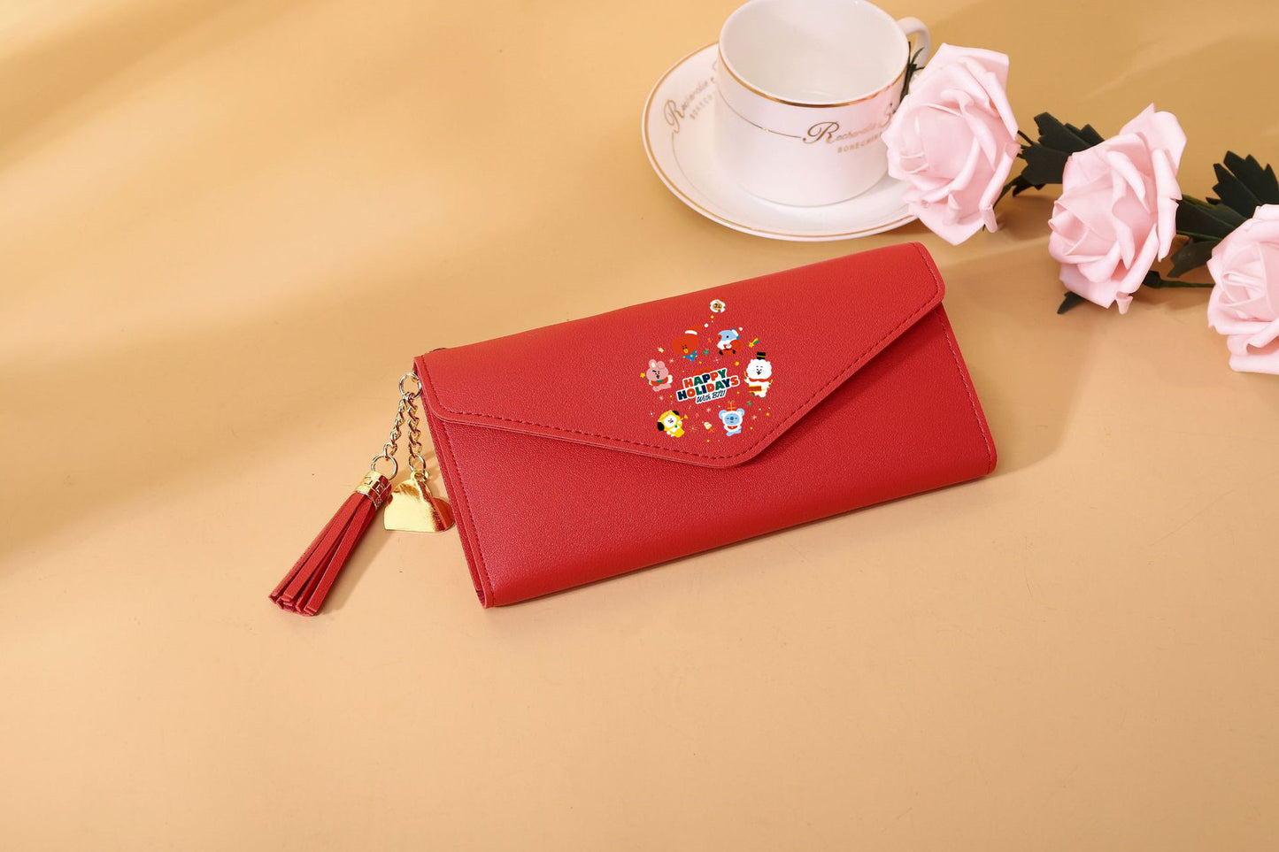 PU cartoon Christmas series wallet MIC-XingY011