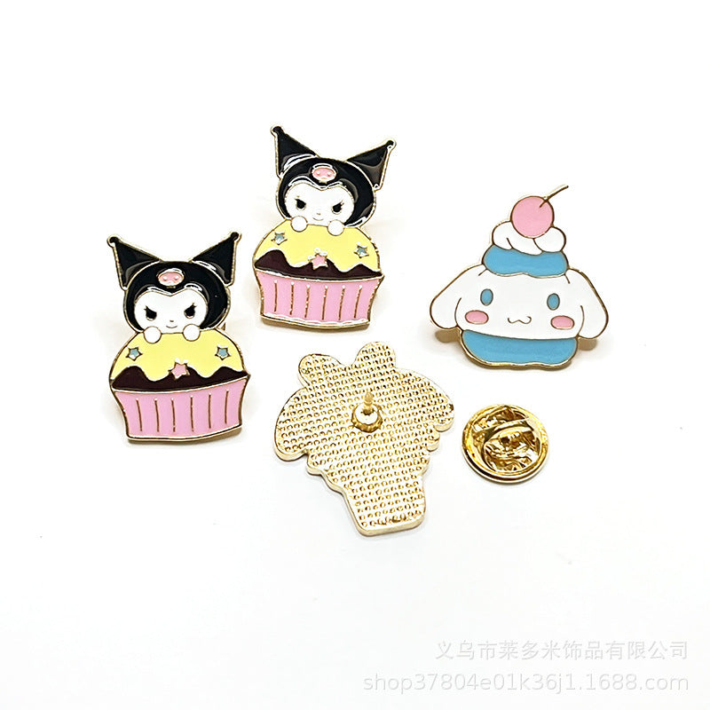 Alloy cartoon cute brooch (Minimo de compra 2) MIC-LDM0181