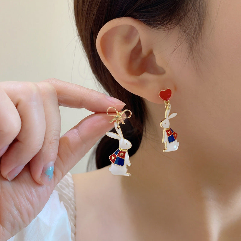 Cute Cartoon Bunny Earrings MIC-BaoY022