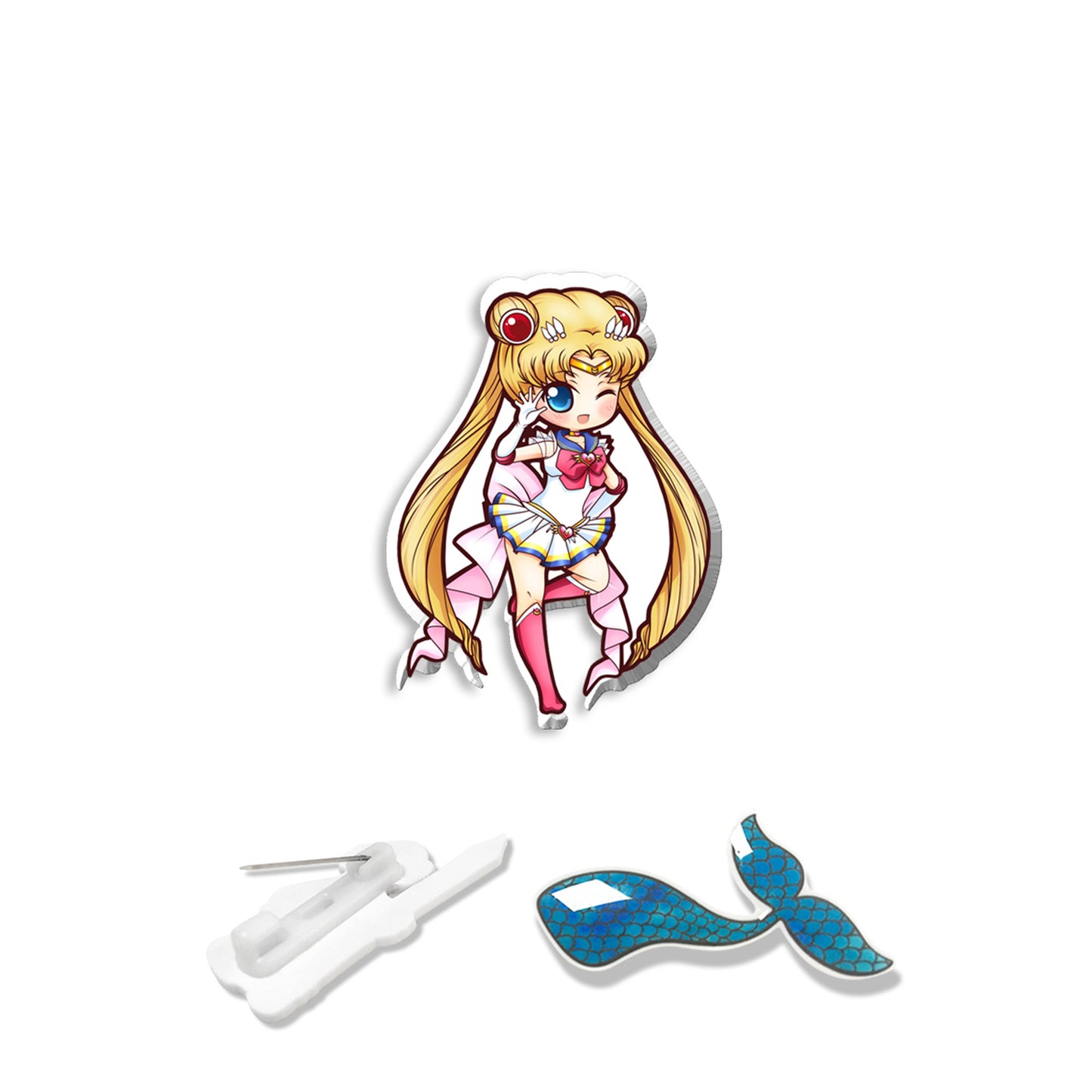 Alloy beautiful girl warrior brooch (Minimo de compra 5) MYA-XiangL092