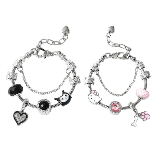 Alloy cartoon anime series bracelet (Minimo de Compra 4) MIC-BoS006