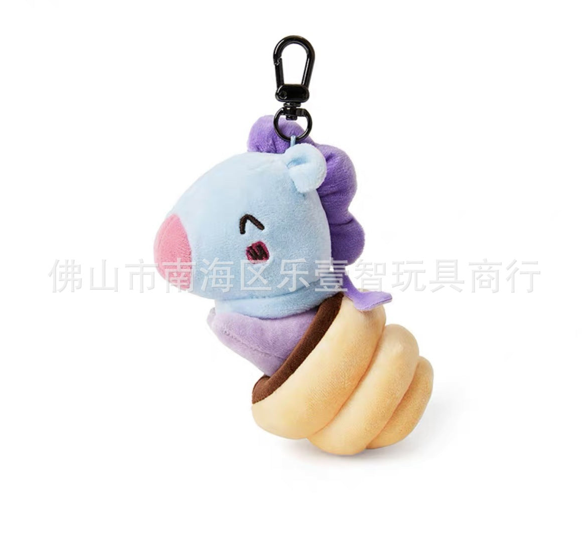 Plush cartoon cute keychain (Minimo de compra 2) MIC-LYZ004