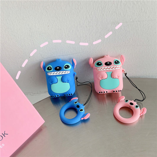 Silicone cartoon earphone case (Minimo de compra 2) MIC-JLF006