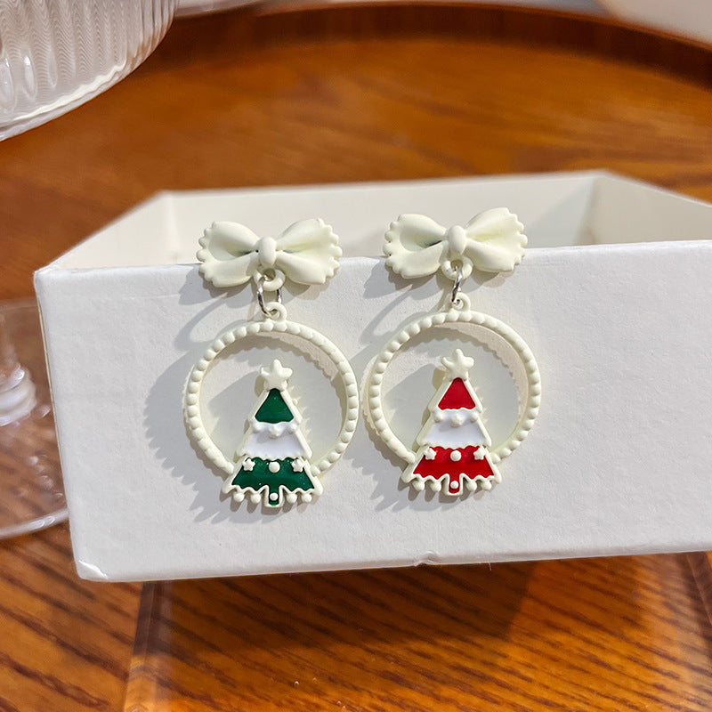 Alloy Christmas New Cartoon Earrings MYA-QingH010