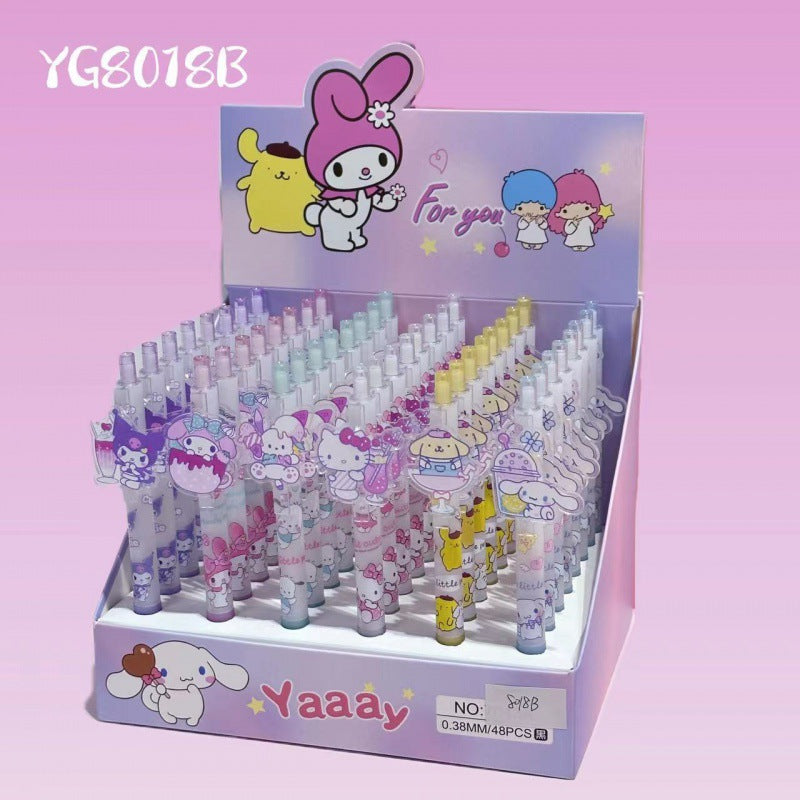 Acrylic lovely doll neutral pen 48PCS MYA-HeH007