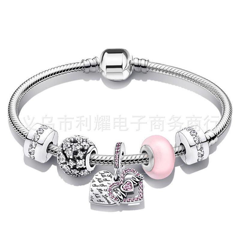 Alloy DIY Pandora Cartoon Bracelet MYA-LiY019