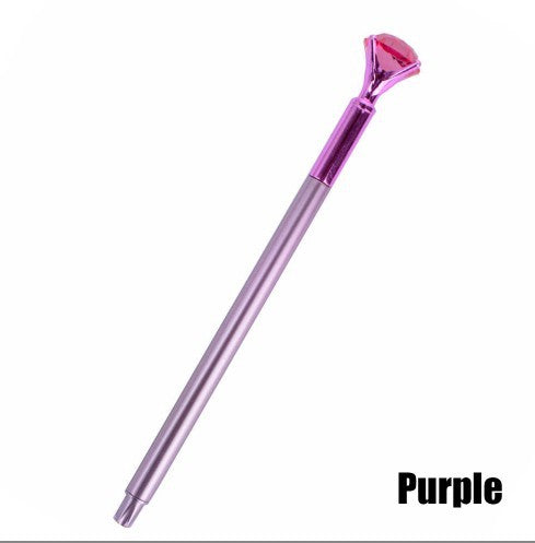 Big Diamond Plastic Ballpoint Pen HMu005