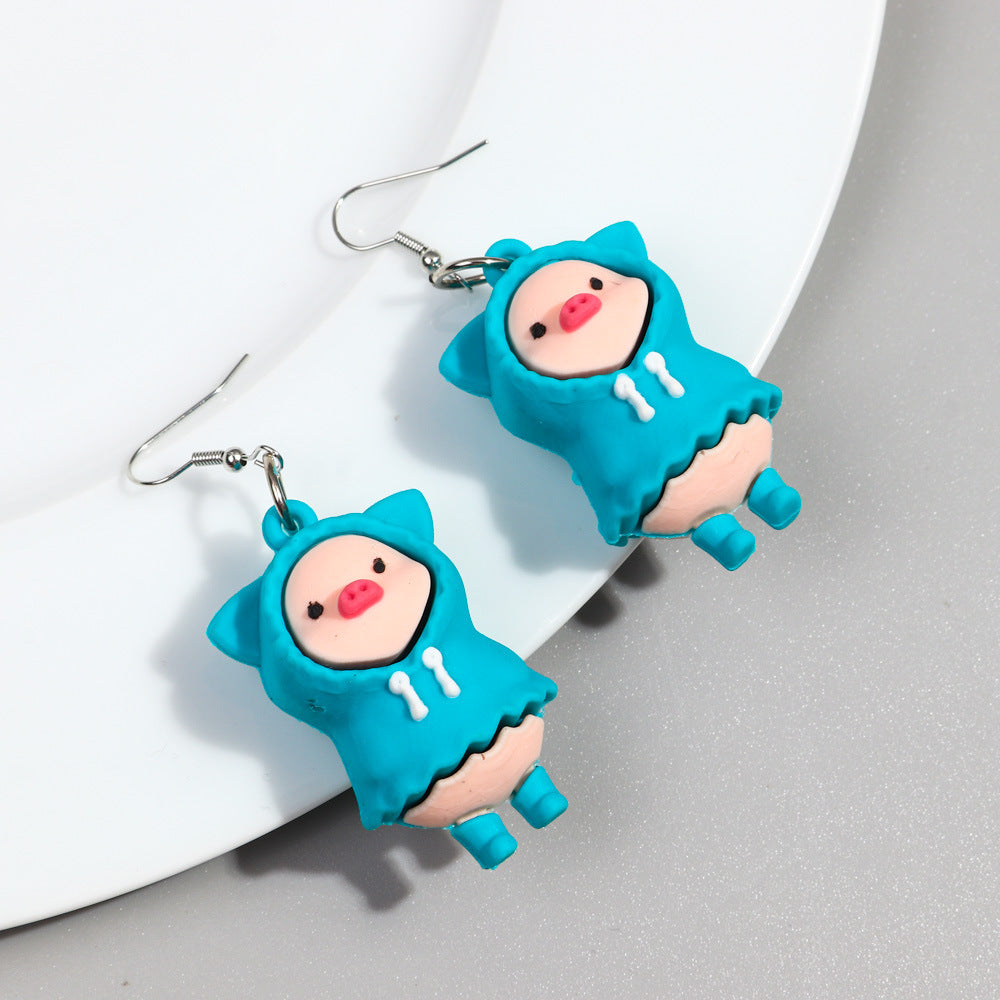 Piglet Soft Adhesive Earrings MIC-ChouD023