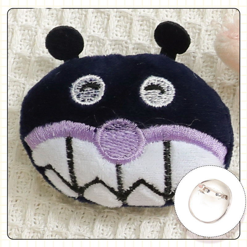 Plush cartoon cute brooch MYA-ZhanY005