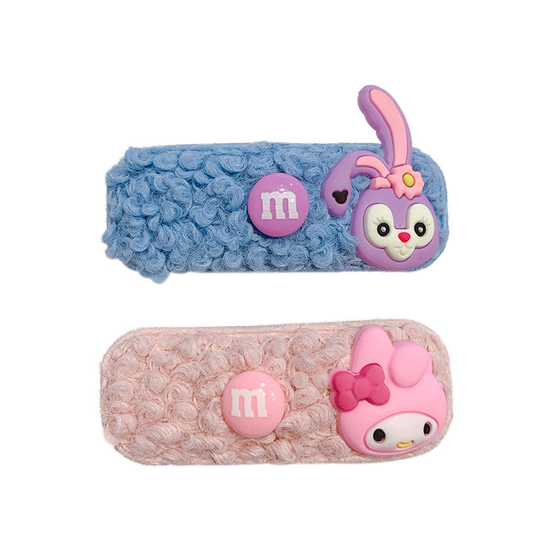 Acrylic cute cartoon lamb hair clip MIC-DiLan009