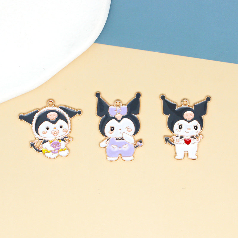 Alloy cartoon small animal pendant (Minimo de Compra 10) MIC-JingX008