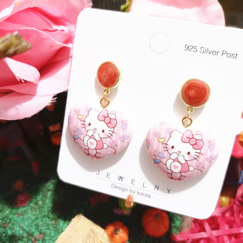 Alloy cartoon cute earrings MIC-XingJ076