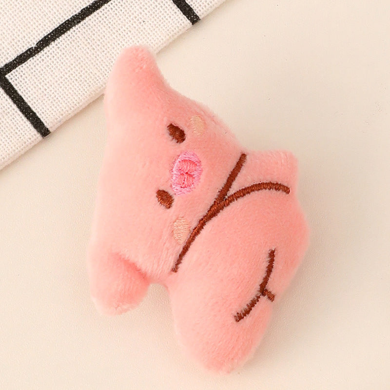 Plush cartoon cute brooch MIC-ZhanY007