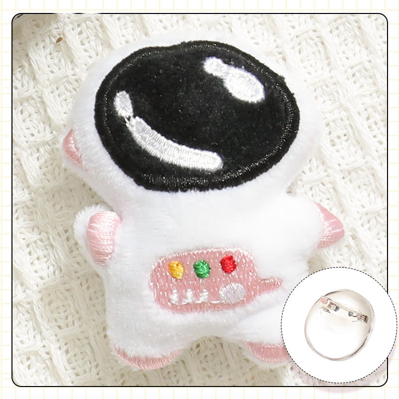 Plush cartoon cute brooch MYA-ZhanY005