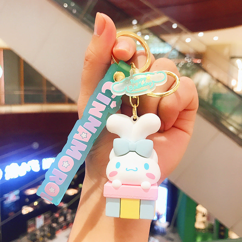 PVC cartoon cute keychain MIC-LanC006