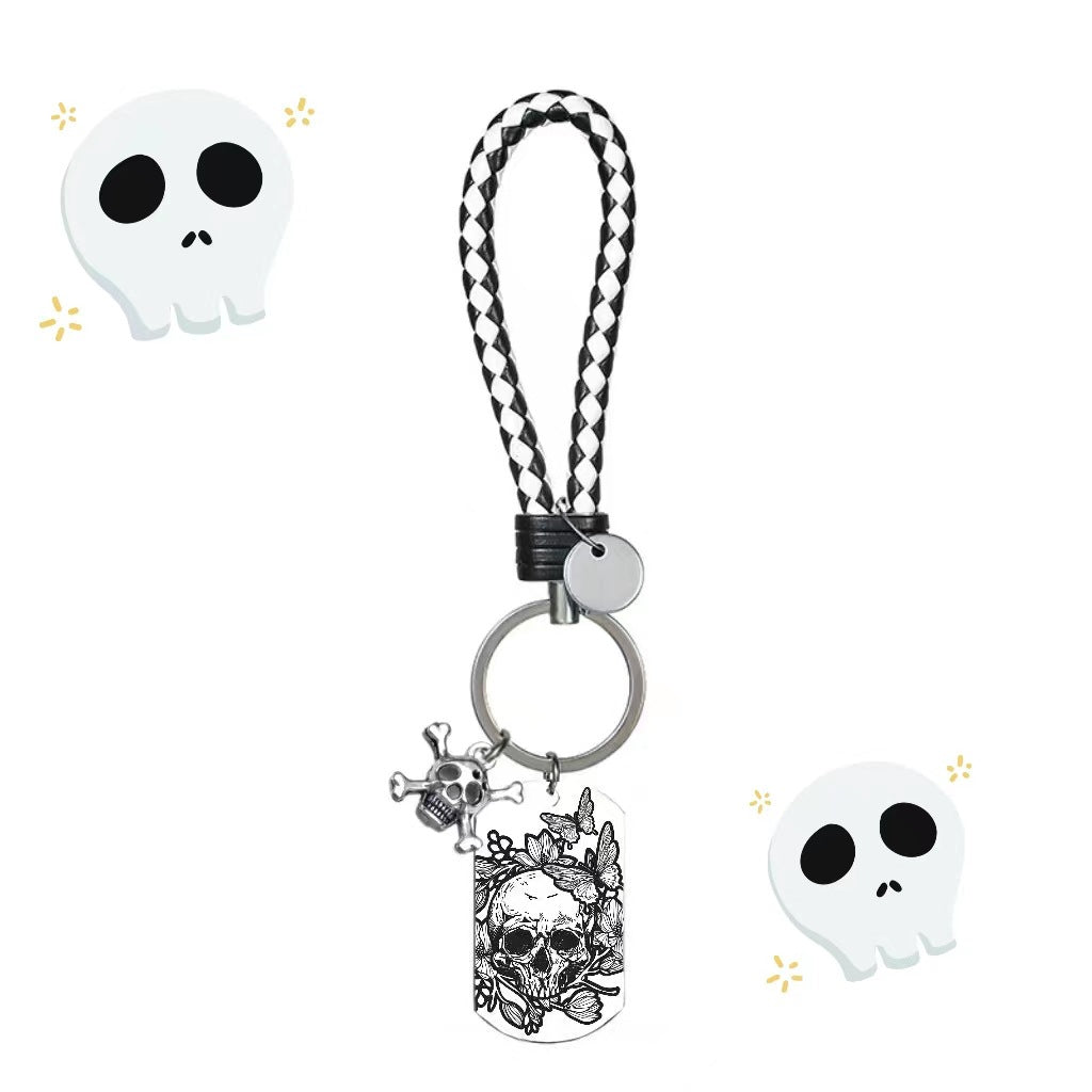 Stainless steel Halloween series keychain MYA-XinJ007