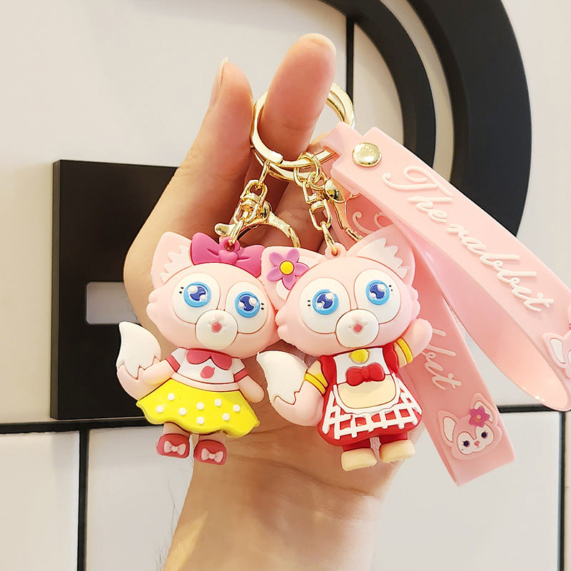 PVC New Cartoon Drip Glue Keychain MIC-ZhuoJ009