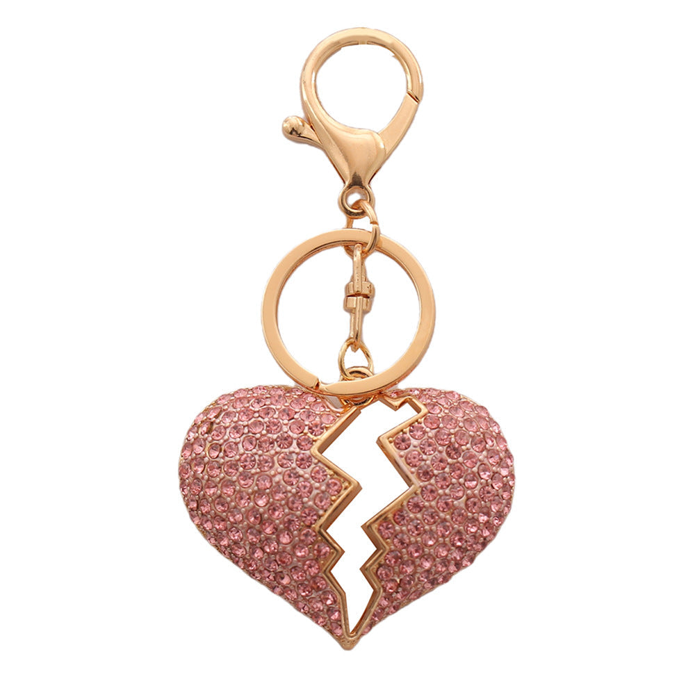 Diamond Heart keychain  (Minimo de compra 2) MIC-ChaoK007