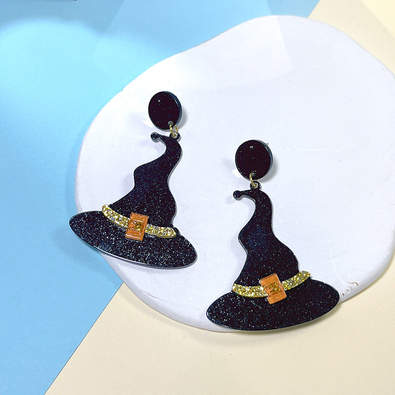 Acrylic New Halloween Collection Earrings PinH003