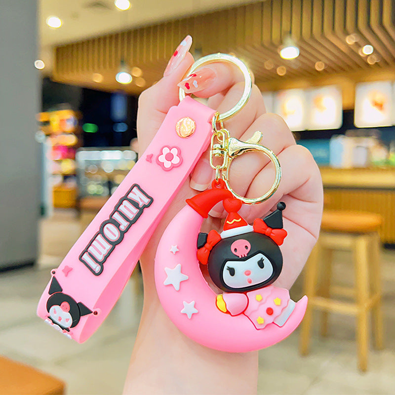 PVC cartoon cute pet cute keychain MIC-YiD042