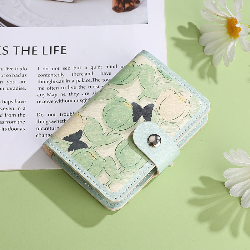 PU printed cartoon cute zero wallet (Minimo de compra 3) MIC-JiaL007