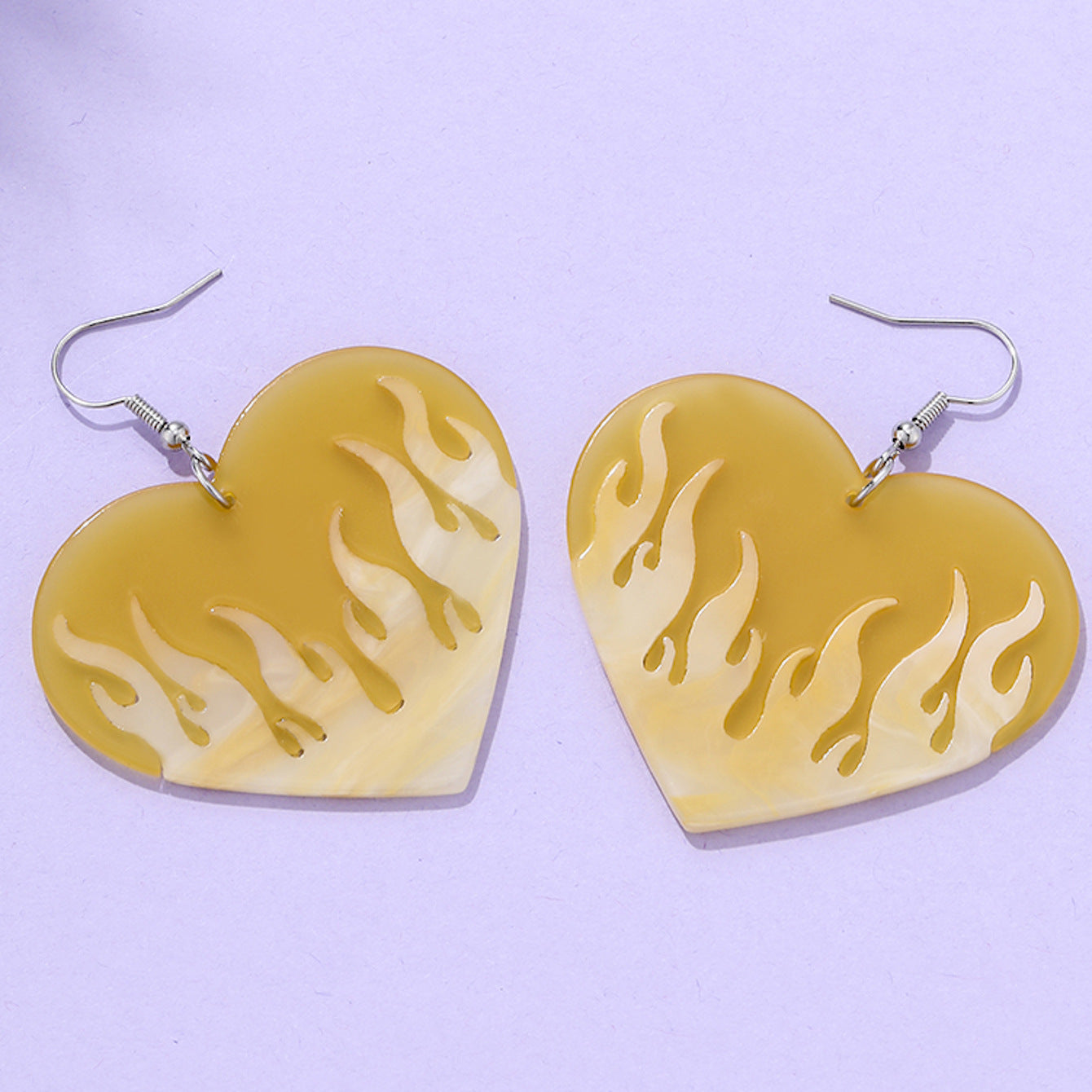 Hot selling alloy love earrings (Minimo de Compra 2) MIC-YingM020