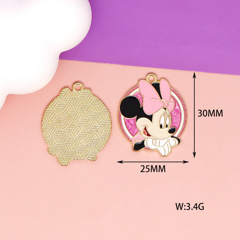 Alloy cartoon small animal pendant (Minimo de Compra 10) MIC-JingX011