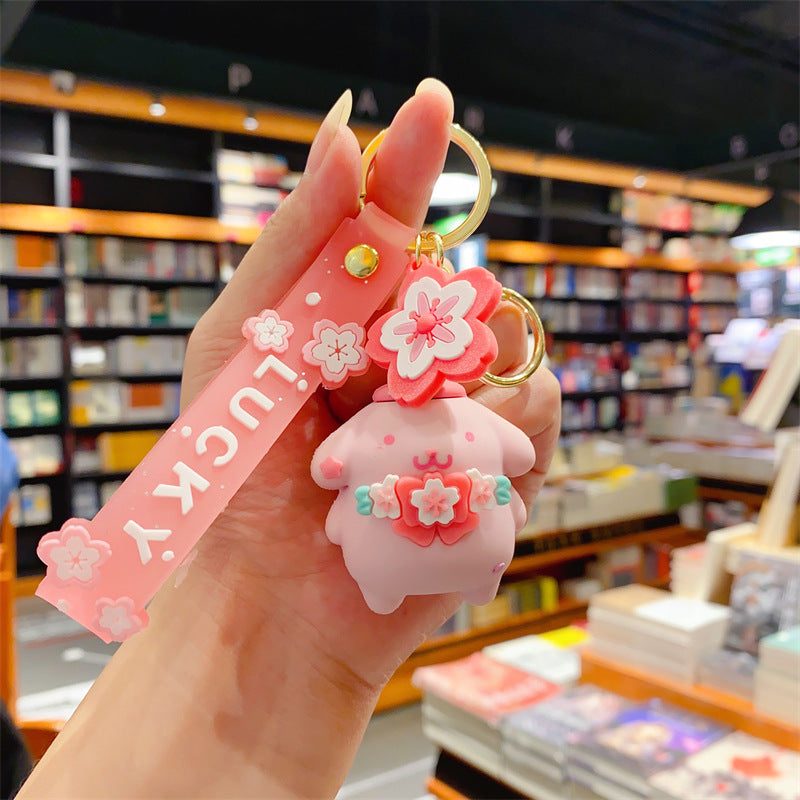 PVC cute cartoon keychain （Minimo de compra 2） MYA-YouM011